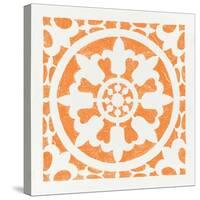 Hacienda Tile II-Moira Hershey-Stretched Canvas