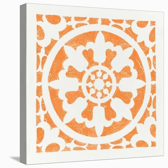 Hacienda Tile II-Moira Hershey-Stretched Canvas