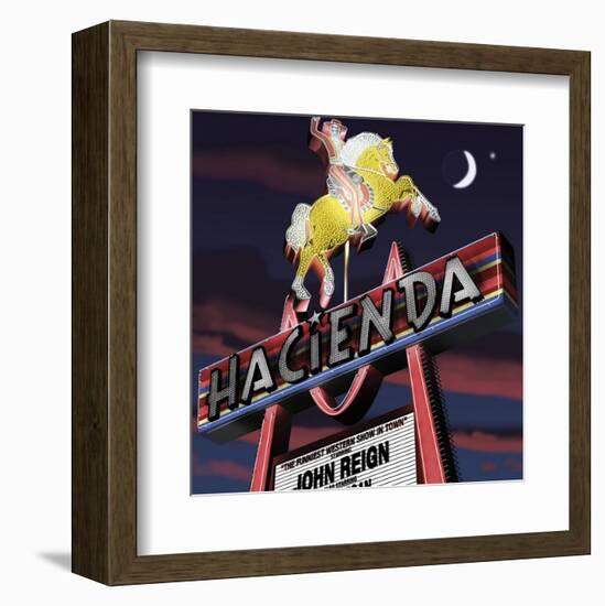 Hacienda-Anthony Ross-Framed Art Print