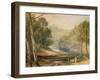 Hackfall, C.1816-J. M. W. Turner-Framed Giclee Print