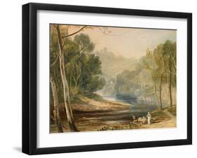 Hackfall, C.1816-J. M. W. Turner-Framed Giclee Print