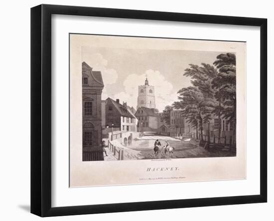 Hackney Brook, Hackney, London, 1791-William Ellis-Framed Giclee Print