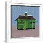 Hackney Carriage Hut, Russell Square-Claire Huntley-Framed Giclee Print