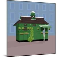 Hackney Carriage Hut, Russell Square-Claire Huntley-Mounted Giclee Print