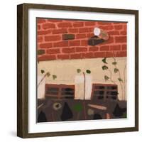 Hackney Marshes Cricket Pavilion Air Vent #2 Detail-Thomas MacGregor-Framed Giclee Print