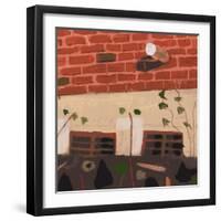 Hackney Marshes Cricket Pavilion Air Vent #2 Detail-Thomas MacGregor-Framed Giclee Print