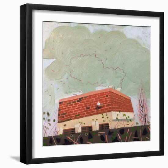 Hackney Marshes Cricket Pavilion Air Vent #2-Thomas MacGregor-Framed Giclee Print