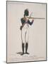 Hackney Volunteer Firing a Rifle, 1798-Thomas Rowlandson-Mounted Giclee Print
