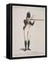 Hackney Volunteer Firing a Rifle, 1798-Thomas Rowlandson-Framed Stretched Canvas