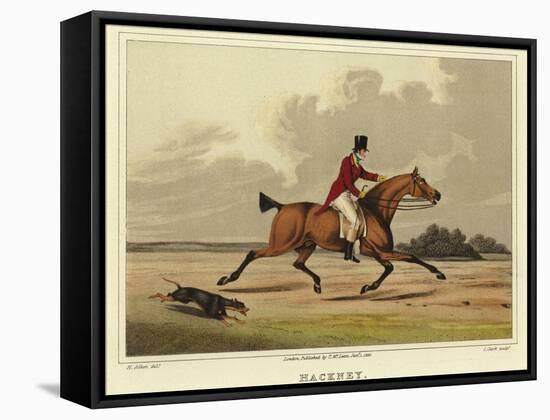 Hackney-Henry Thomas Alken-Framed Stretched Canvas