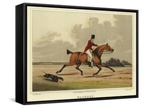 Hackney-Henry Thomas Alken-Framed Stretched Canvas