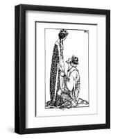 Hacon Grizzlebeard-Reginald & Knowles-Framed Art Print