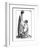 Hacon Grizzlebeard-Reginald & Knowles-Framed Art Print