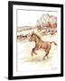 'Had the Time of My Life Today. Men in Red Coats on Horses and Lots of Dogs Came Galloping across…-Anne Anderson-Framed Giclee Print