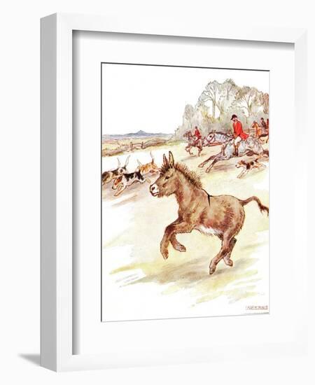 'Had the Time of My Life Today. Men in Red Coats on Horses and Lots of Dogs Came Galloping across…-Anne Anderson-Framed Giclee Print