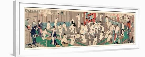 Hada Kurabe Hana No Shobuyu Kurabe (Hoso?)-null-Framed Premium Giclee Print