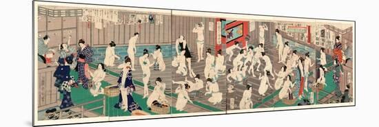 Hada Kurabe Hana No Shobuyu Kurabe (Hoso?)-null-Mounted Premium Giclee Print