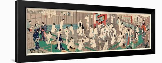 Hada Kurabe Hana No Shobuyu Kurabe (Hoso?)-null-Framed Giclee Print