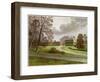 Haddo House, Aberdeenshire, Home of the Earl of Aberdeen, C1880-Benjamin Fawcett-Framed Giclee Print