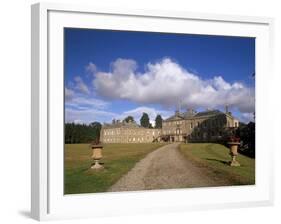 Haddo House, Elegant Country House, Georgian Exterior, Near Tarves, Aberdeenshire, Scotland, UK-Patrick Dieudonne-Framed Photographic Print