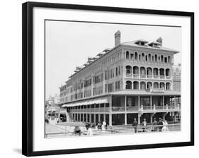 Haddon Hall, Atlantic City, N.J.-null-Framed Photo