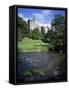 Haddon Hall, Derbyshire, England, United Kingdom-David Hunter-Framed Stretched Canvas