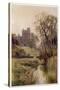 Haddon Hall, Derbyshire-null-Stretched Canvas