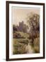 Haddon Hall, Derbyshire-null-Framed Art Print