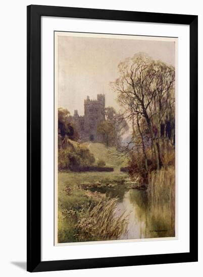 Haddon Hall, Derbyshire-null-Framed Art Print