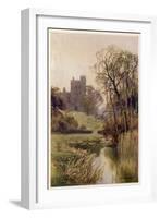 Haddon Hall, Derbyshire-null-Framed Art Print