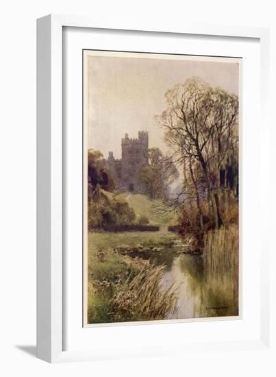 Haddon Hall, Derbyshire-null-Framed Art Print