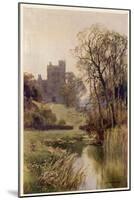 Haddon Hall, Derbyshire-null-Mounted Art Print