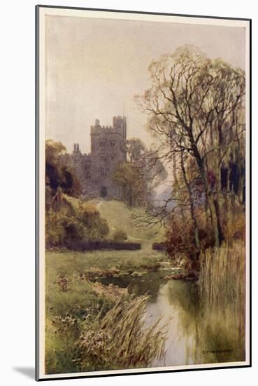 Haddon Hall, Derbyshire-null-Mounted Art Print