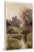 Haddon Hall, Derbyshire-null-Stretched Canvas