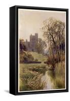 Haddon Hall, Derbyshire-null-Framed Stretched Canvas