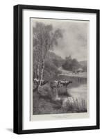 Haddon Hall, Derbyshire-Frederick William Hayes-Framed Giclee Print