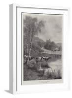 Haddon Hall, Derbyshire-Frederick William Hayes-Framed Giclee Print