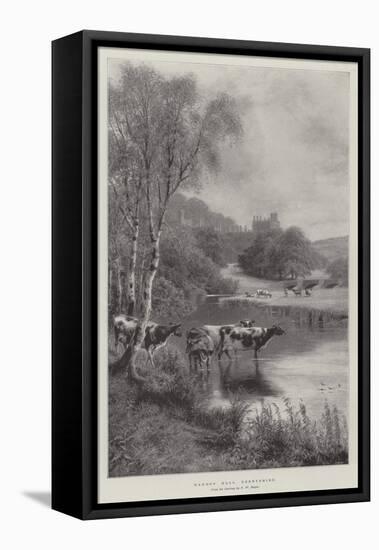 Haddon Hall, Derbyshire-Frederick William Hayes-Framed Stretched Canvas