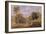 Haddon Hall from the Park, 1831 (W/C over Pencil on Paper)-David Cox-Framed Giclee Print