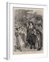 Haddon Hall, Mr Sydney Grundy and Sir Arthur Sullivan's New Opera, at the Savoy Theatre-null-Framed Giclee Print