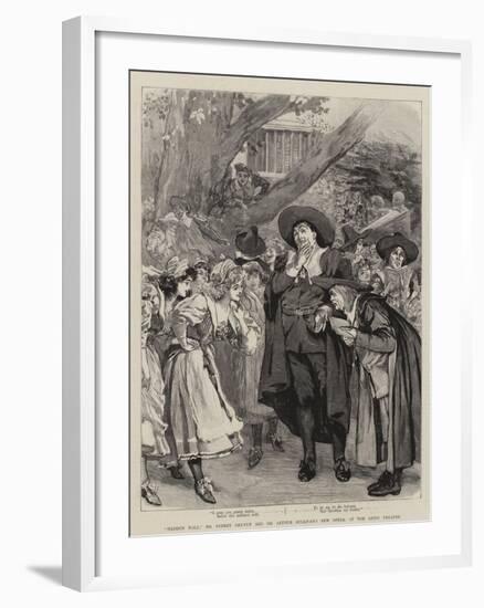 Haddon Hall, Mr Sydney Grundy and Sir Arthur Sullivan's New Opera, at the Savoy Theatre-null-Framed Giclee Print