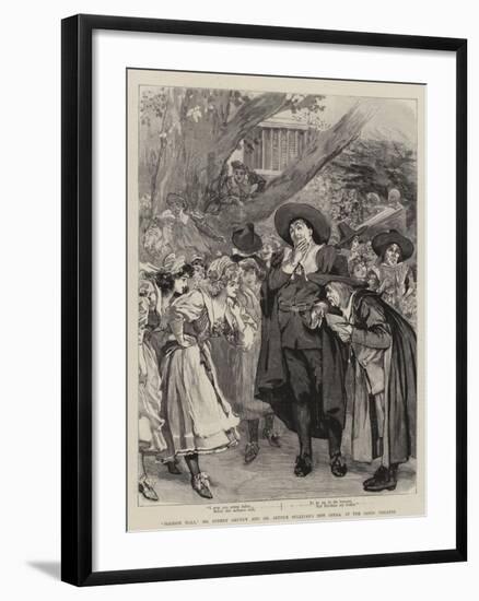 Haddon Hall, Mr Sydney Grundy and Sir Arthur Sullivan's New Opera, at the Savoy Theatre-null-Framed Giclee Print