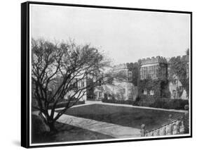 Haddon Hall Near Bakewell, Derbyshire, England, Late 19th Century-John L Stoddard-Framed Stretched Canvas