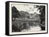 Haddon Hall-null-Framed Stretched Canvas