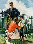 "Buying Flowers for Mother," Country Gentleman Cover, May 1, 1930-Haddon Sundblom-Giclee Print