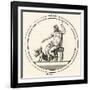 Hades / Dis / Pluto-null-Framed Art Print