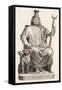 Hades in Greek Mythology: the Ruler of the Infernal Regions-null-Framed Stretched Canvas