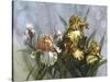 Hadfield Irises I-Clif Hadfield-Stretched Canvas