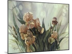 Hadfield Irises II-Clif Hadfield-Mounted Art Print