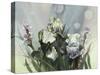 Hadfield Irises III-Clif Hadfield-Stretched Canvas